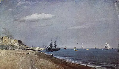 Brighton Beach with Colliers John Constable